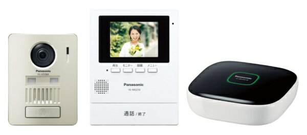 Panasonic モニター壁掛け式ワイヤレステレビドアホン VL-SGZ30K
