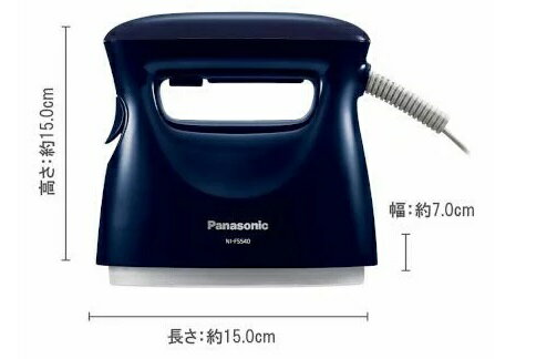 Panasonic 衣類スチーマー NI-FS540-DA
