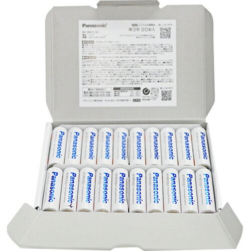 Panasonic 充電式ニッケル水素電池 eneloop BK-3MCC/20