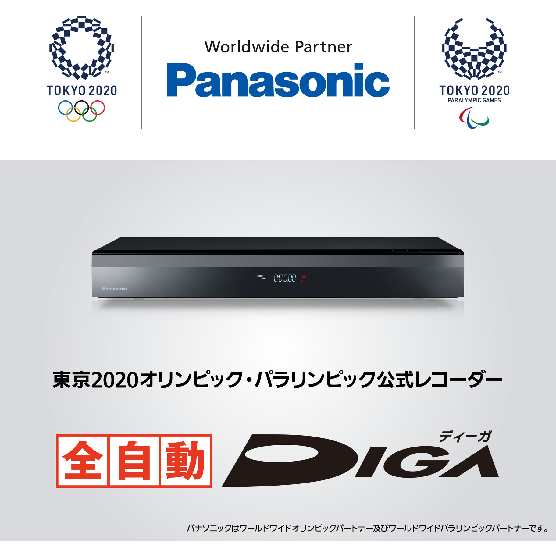 Panasonic 全自動 DIGA DMR-2X301