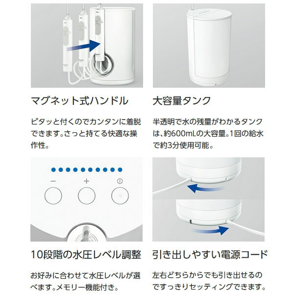 安い直販 Panasonic EW-DJ74-W WHITE | cityleaguecoffee.com