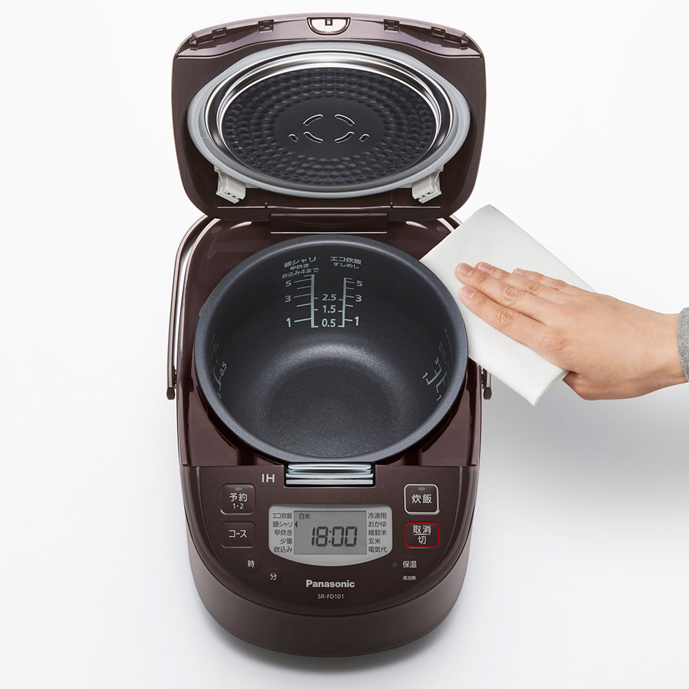 Panasonic IHジャー炊飯器 5.5合炊き ブラウン SR-FD101-T