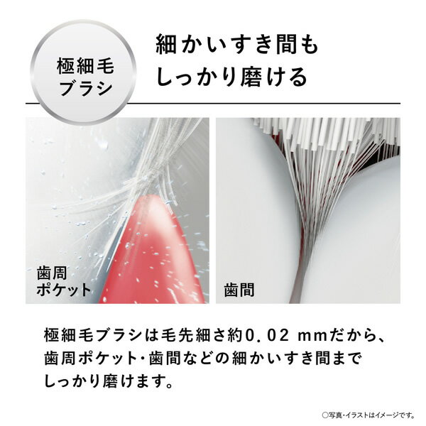 Panasonic 音波振動ハブラシ ドルツ EW-DM63-W