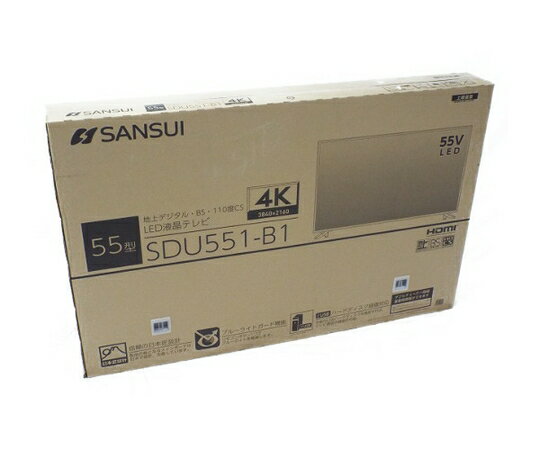 HOTSALE ヤフオク! - SANSUI 4K 液晶テレビ 55型 SDU551-B1 2018年  最安値セール