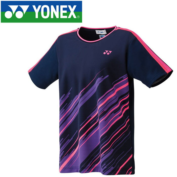 【楽天市場】ヨネックス ヨネックス YONEX レディース テニスウェア ゲームシャツ ネイビーブルー 20497 019 価格比較