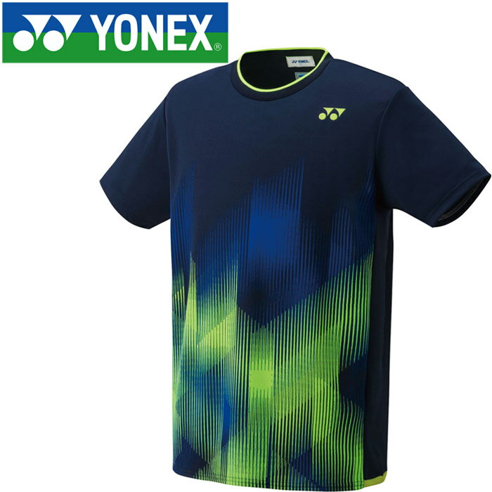 【楽天市場】ヨネックス ヨネックス YONEX メンズ レディース テニスウェア ゲームシャツ フィットスタイル ネイビーブルー 10321