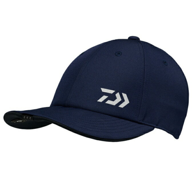 DAIWA DC-3621 Cap with LED Light Black Free Size New Japan Adjustable Fishing