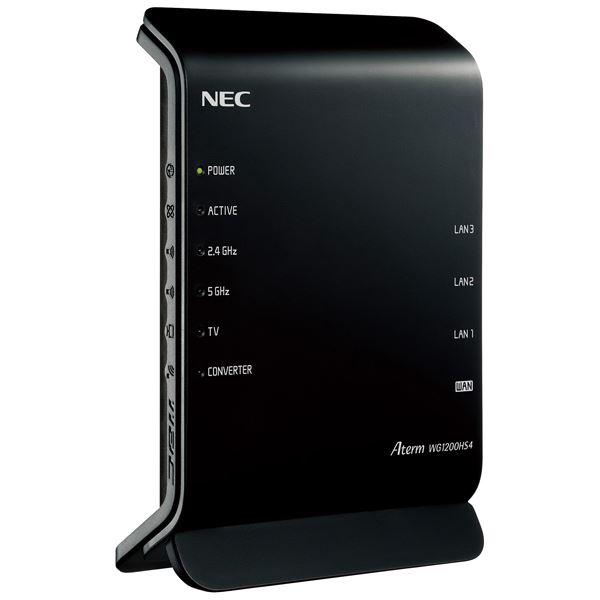 NEC 無線LANルーター  PA-WG1200HS4
