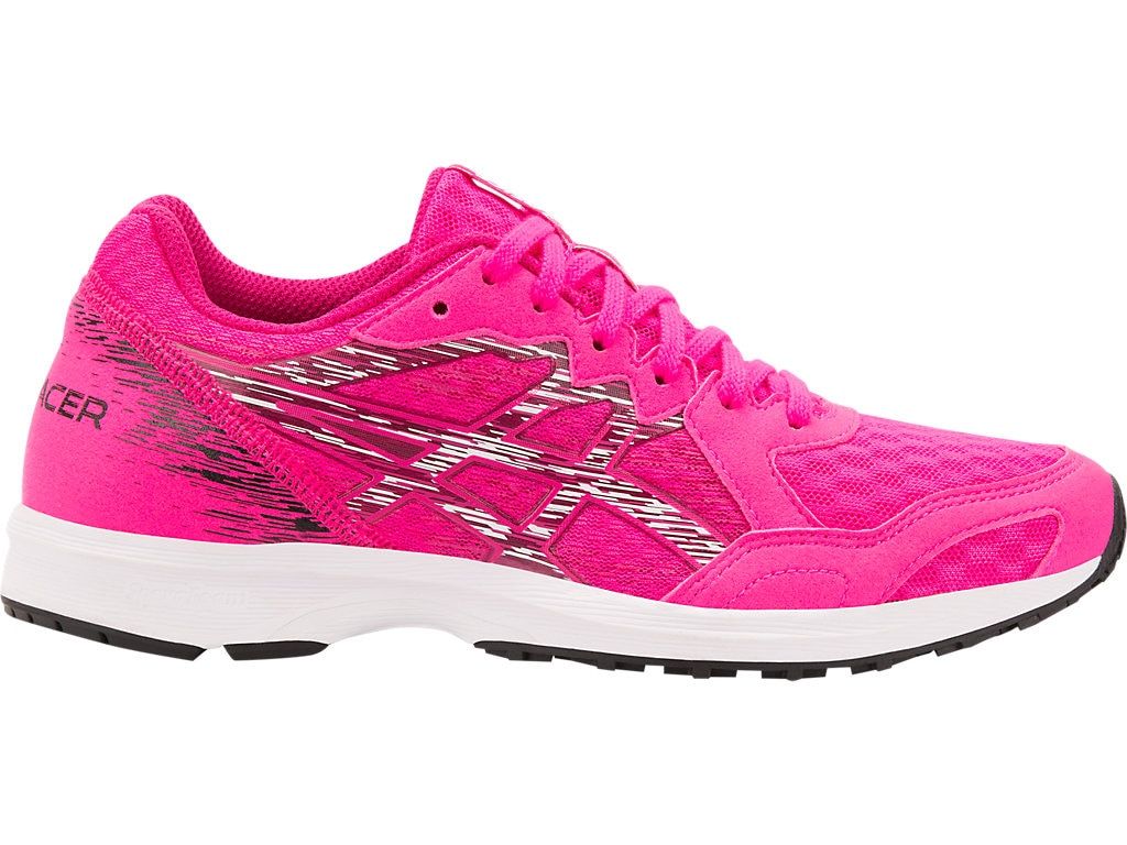 【楽天市場】アシックス アシックス asics レディース ランニングシューズ LYTERACER ピンクグロー/ピンクグロー