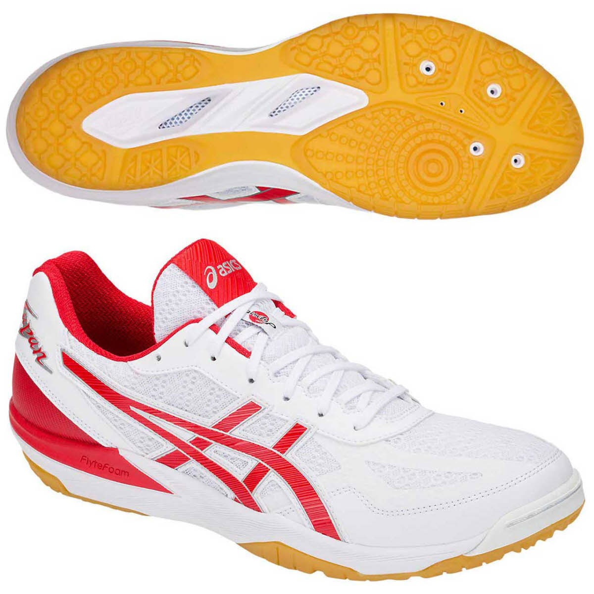 楽天市場 アシックス アシックス Asics メンズ バレーボールシューズ Rote Japan Lyte Ff ホワイト レッド 1053a002 145 価格比較 商品価格ナビ