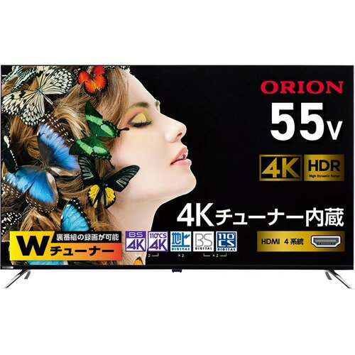 楽天市場】ドウシシャ ORION 4K チューナー内蔵液晶テレビ OL50XD100 