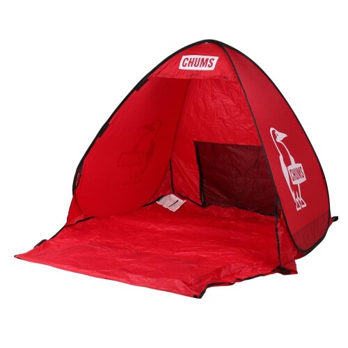 CHUMS ポップアップサンシェード 2人用 Pop Up Sunshade 2 レッド CH62-1773 R001