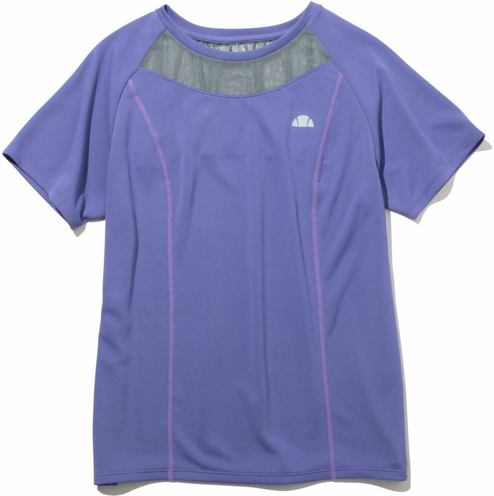 ウィメンズ Back Chiffon ゲームシャツ サイズ：L カラー：ディープラベンダー #EW021309-DL