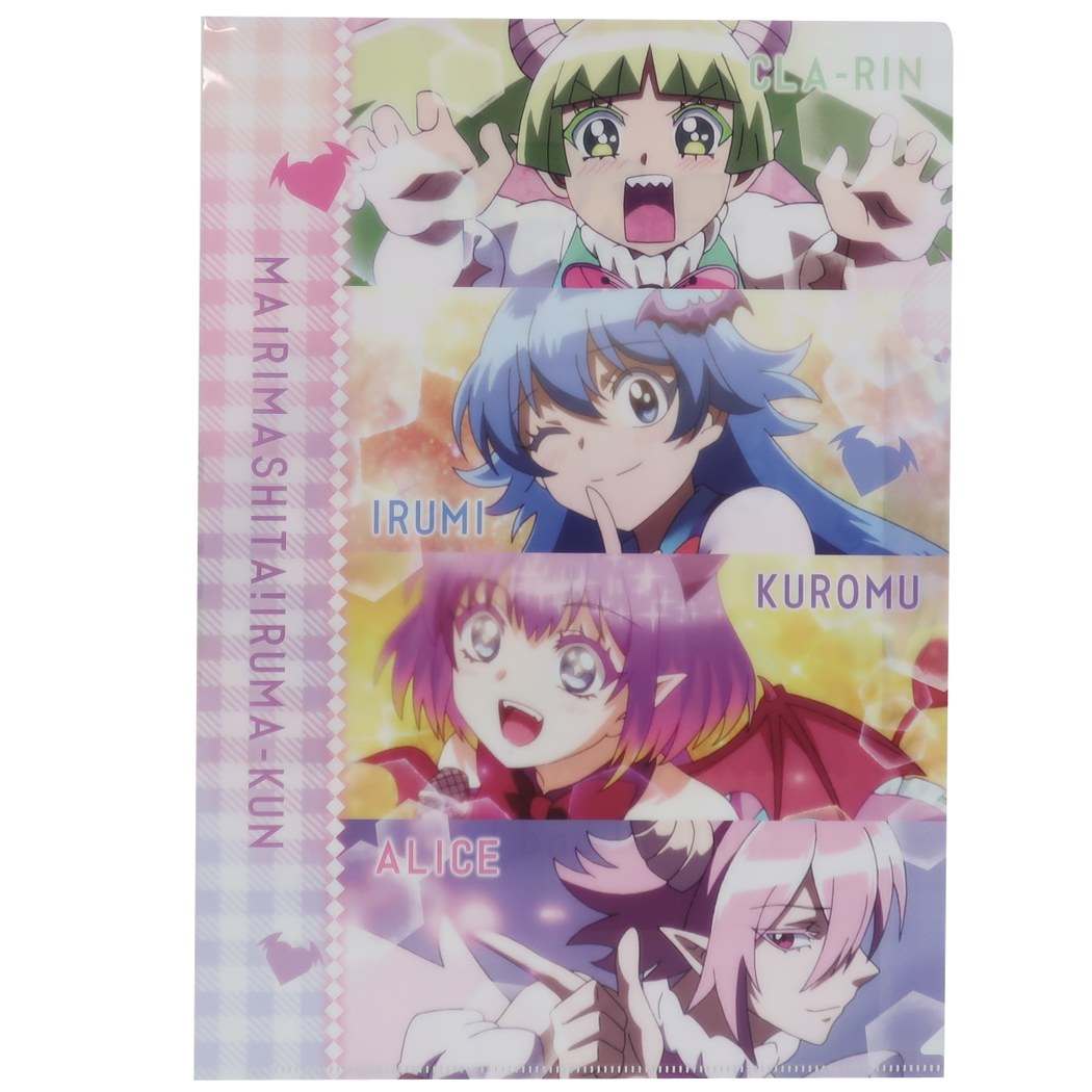 魔入りました入間君　クリアファイル Amazon.co.jp: 魔入りました入間くん クリアファイル入間軍ver