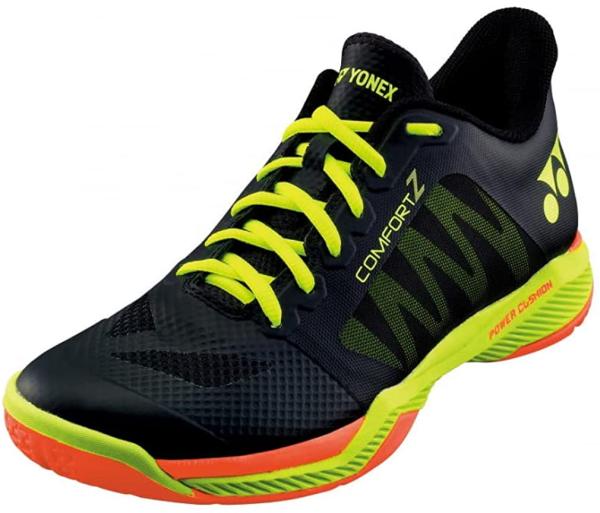 YONEX SHB-65Z 25.0 バドミントンシューズ ブラック/イエロー YONEX Badminton shoes Power Cushion 65 Z SHB65Z3 007 Black