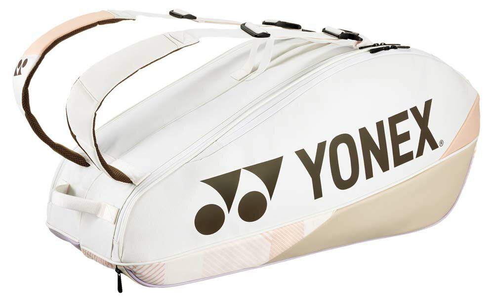 新品　未使用 YONEX ラケットバッグ 　BAG 2332R　サンドベージュ ヨネックス バッグ ]ラケットバッグ6／ラケット6本収納可