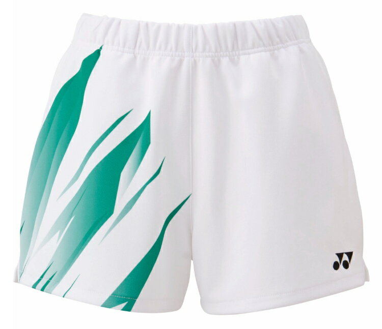 YO-25107-011-S ヨネックス レディース ニットショートパンツ ホワイト・サイズ：S YONEX