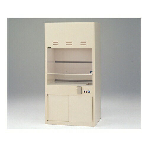 アズワン コンパクトドラフト(PVC製) 3-4062-12 《実験設備・保管》 ラボドラフト（PVC・W900・卓上タイプ）　ファン付き　ZPTF-900