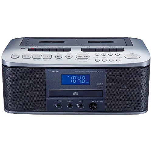 東芝CDラジオカセットレコーダー 昭和レトロ TOSHIBA 東芝 オーディオ ジャンク品扱 CDラジオ