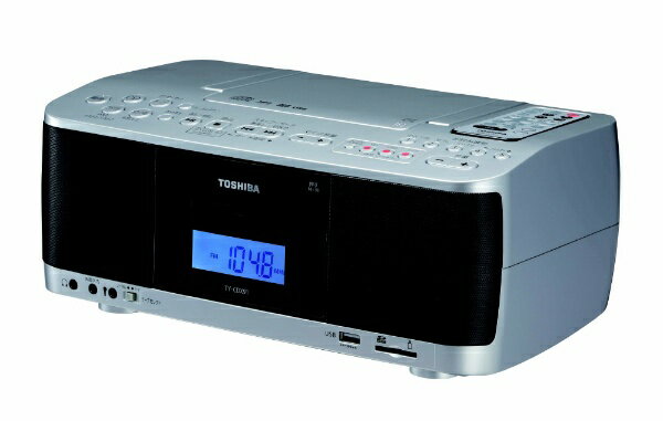 TOSHIBA SD/USB/CDラジオカセットレコーダー TY-CDX91(S)