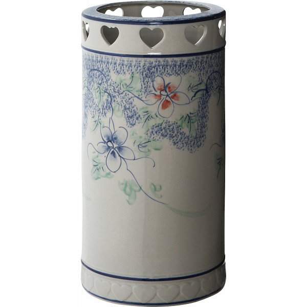 楽天市場】大和工業 ホーム 陶器傘立て 白・青 花柄 U-10FB2 | 価格 