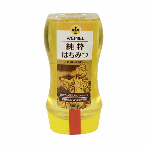 楽天市場】日本珈琲貿易 日本珈琲貿易 WEMIEL 純粋はちみつ 500g