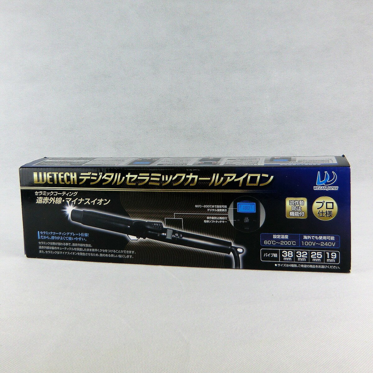 割引価格 ヘアアイロン Wetech デジタルセラミックカールアイロン 25mm Wj 796 海外対応 美容 健康家電 Ab 美容 健康家電 Indonesiadevelopmentforum Com