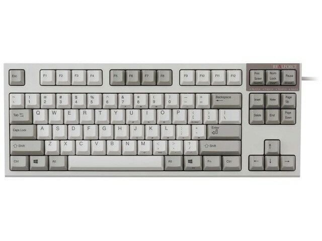 楽天市場】東プレ REALFORCE テンキーレスキーボード 87キー 英語配列 R2TL-USV-IV | 価格比較 - 商品価格ナビ