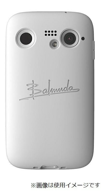 Balmuda Phone ホワイト ケース付き BALMUDA Phone ソフトケース カバー TPU 全面 クリア ケース