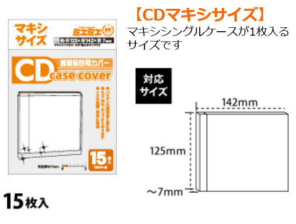 楽天市場 コアデ ミエミエ 透明cdケースカバー Cd マキシサイズ 価格比較 商品価格ナビ