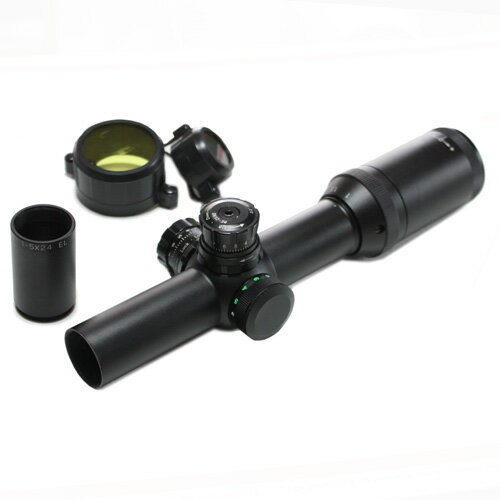 楽天市場 Y Konishi Co Hyuga ヒューガ ライフルスコープ 1 5x24el Ce Red Green 価格比較 商品価格ナビ