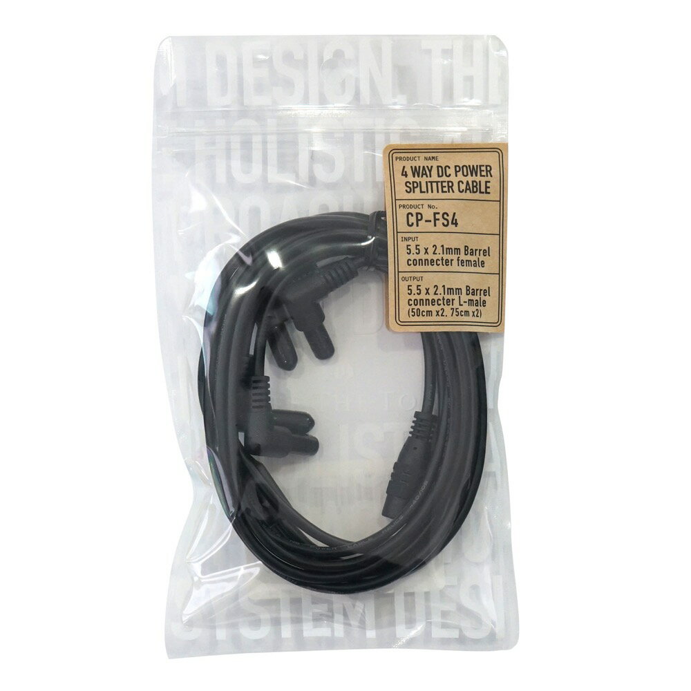 フリーザトーン Free The Tone CP-FS4 Way DC Power Splitter Cable 価格比較  商品価格ナビ