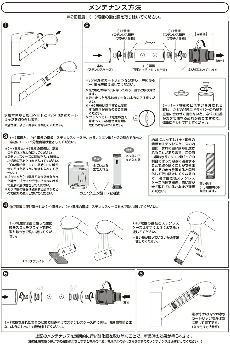 楽天市場】水環境電池 水環境電池 タカギ用 Hybrid浄水カートリッジ TA 