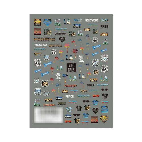 楽天市場 イングカワモト ツメキラ ネイル用シール 大河原美穂 Los Angeles 価格比較 商品価格ナビ