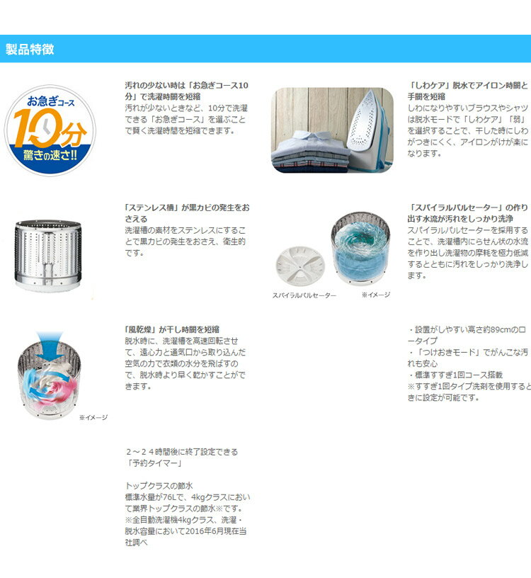 楽天市場 ハイアールジャパンセールス Haier 全自動洗濯機4 5ｋｇ Jw C45a ブラック 価格比較 商品価格ナビ