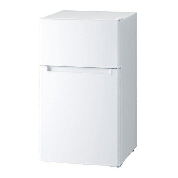 ORIGINAL BASIC｜オリジナルベーシック 冷蔵庫 ホワイト BR-85A-W 2ドア /右開きタイプ /85L 一人暮らし 小型 新生活