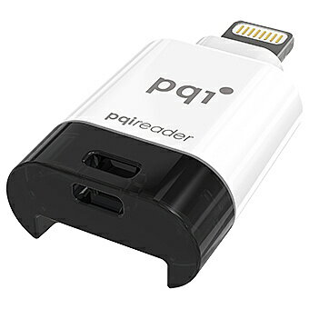 pqi iPhone iPad用microSDメモリーカードリーダー ICREALWH