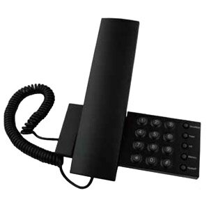 Halte デザイン電話機 電話機 TGX-02BK