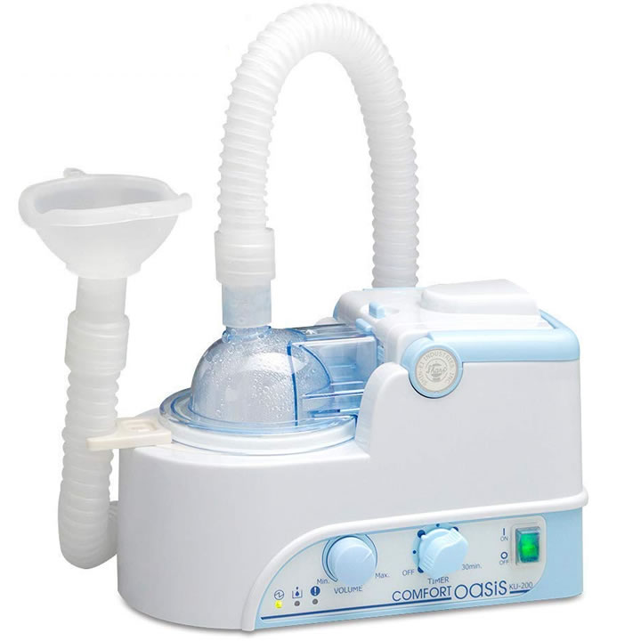 新鋭工業 超音波ネブライザー COMFORT OASIS KU-200 吸入器 喘息 永久 