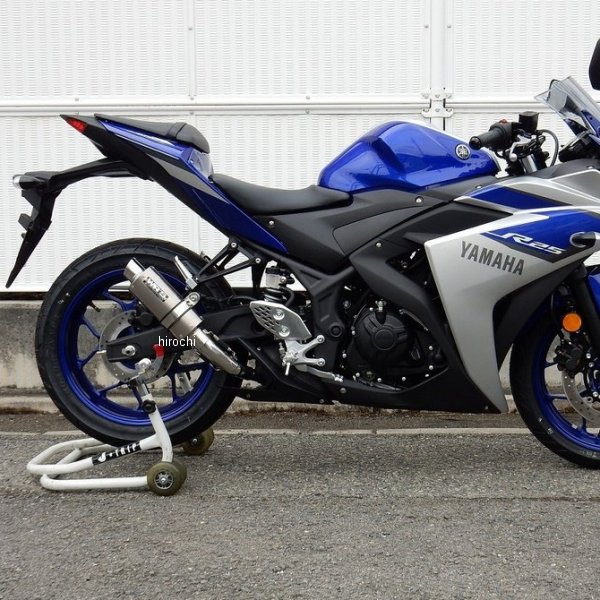 WR'S YZF-R25 リアエキゾースト マフラー 政府認証品 JMCA www