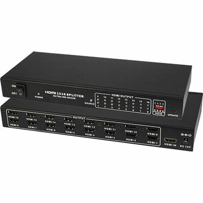 4K2K対応1入力4出力HDMI分配器 HD-14V4KC