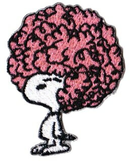 楽天市場 ミノダ Snoopy キラキラワッペン アフロヘアー 両用タイプ スヌーピー Peanuts 価格比較 商品価格ナビ