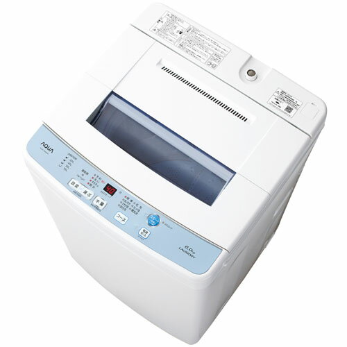 楽天市場】アクア AQUA 全自動洗濯機 ホワイト AQW-S6M(W) | 価格比較 