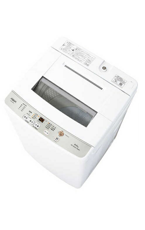【楽天市場】アクア AQUA 全自動洗濯機 ホワイト AQW-S6M(W) | 価格比較 - 商品価格ナビ