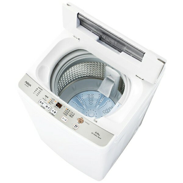【楽天市場】アクア AQUA 全自動洗濯機 ホワイト AQW-S6M(W