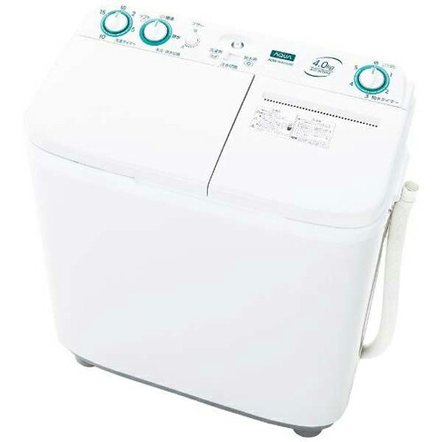 楽天市場】アクア AQUA 二槽式洗濯機 ホワイト AQW-N401(W) | 価格比較 