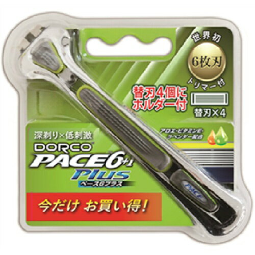 楽天市場】DORCO JAPAN ドルコ ペース6プラス 替刃 プラスホルダー