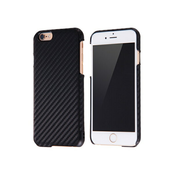 【楽天市場】レイ・アウト レイアウト iPhone6 オープン・テクスチャ・レザー／カーボンブラック RTP7LC10／CB(1コ入