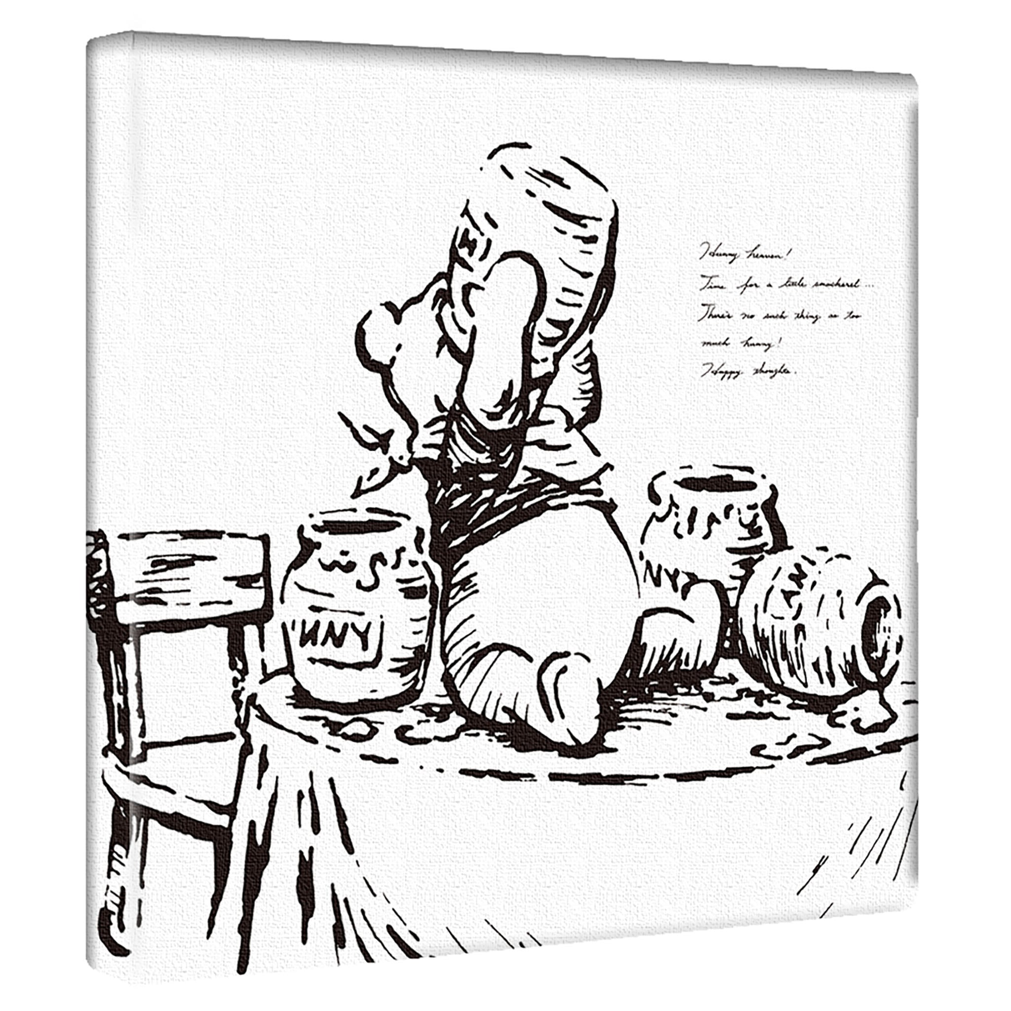 楽天市場 Lib アートデリ くまのプーさんのアートパネル 000 価格比較 商品価格ナビ