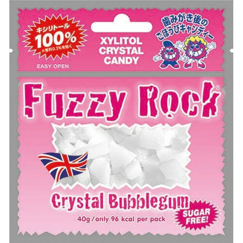 楽天市場】ビタットジャパン Fuzzy Rock(ファジーロック) キシリトールキャンディー バブルガム味(40g) | 価格比較 - 商品価格ナビ